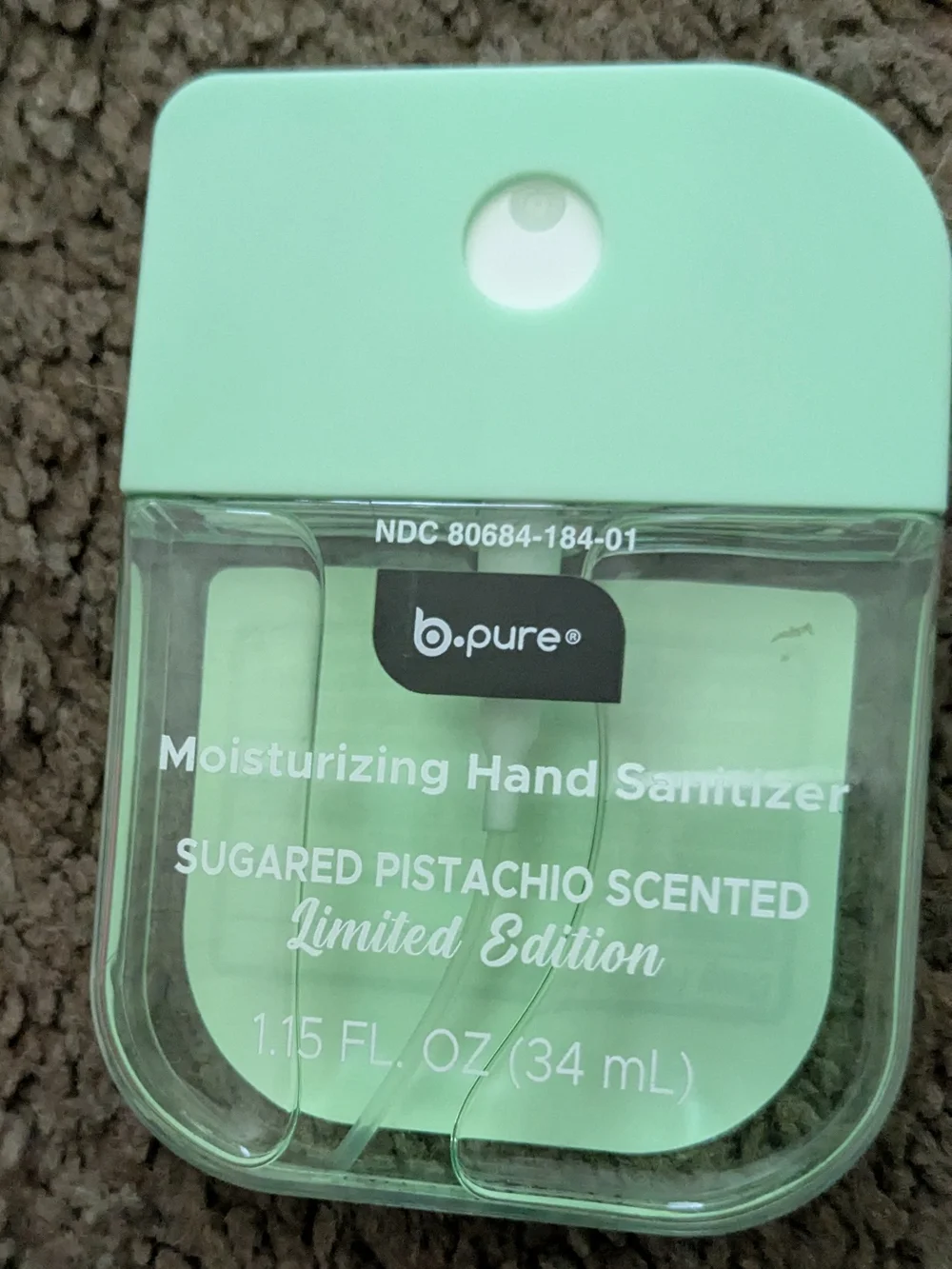 pure hand sanitizer does anyone